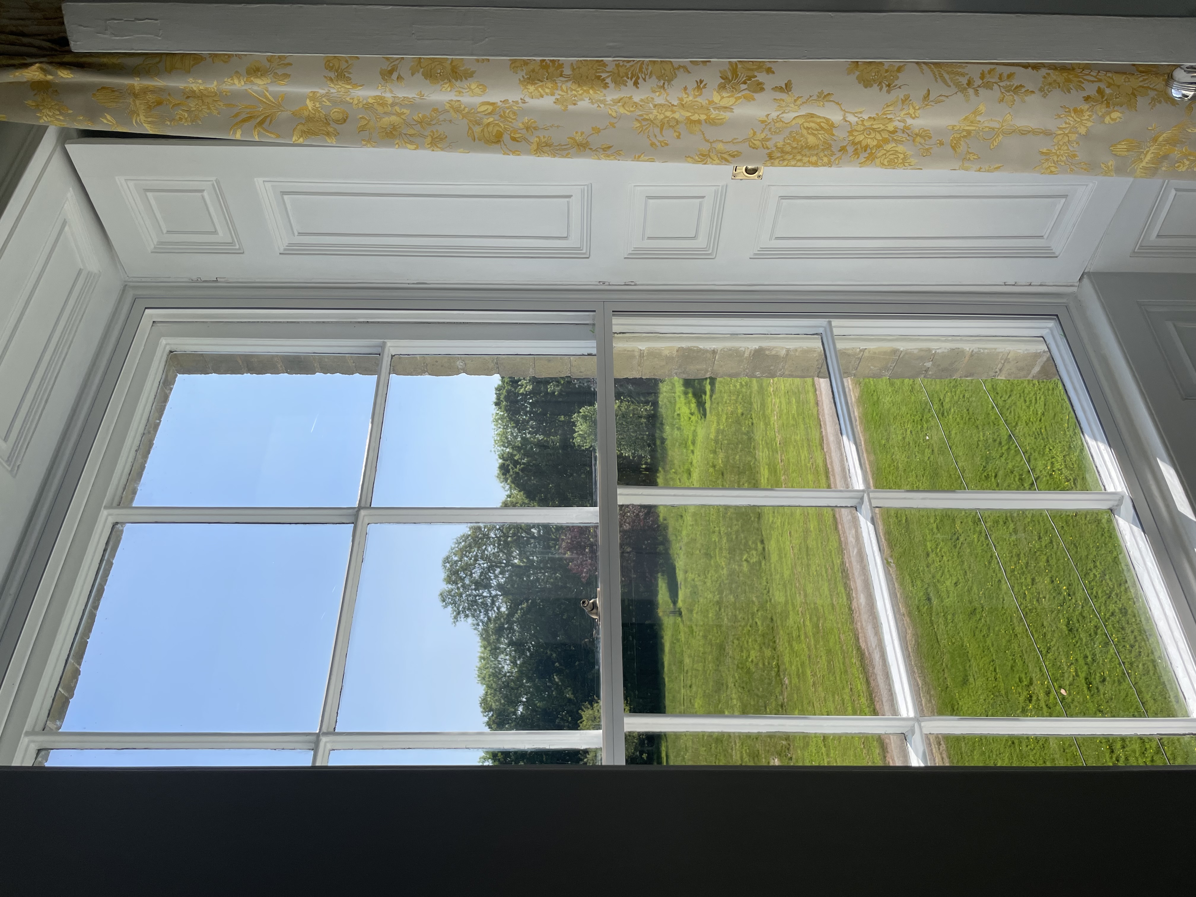 Extraglaze installed on a heritage sash window